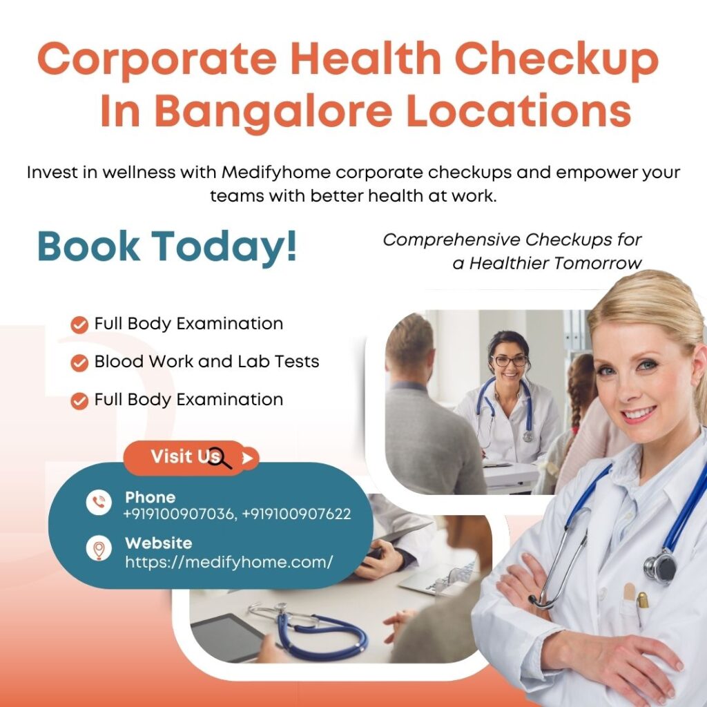 Corporate Health Checkup In Bangalore Locations