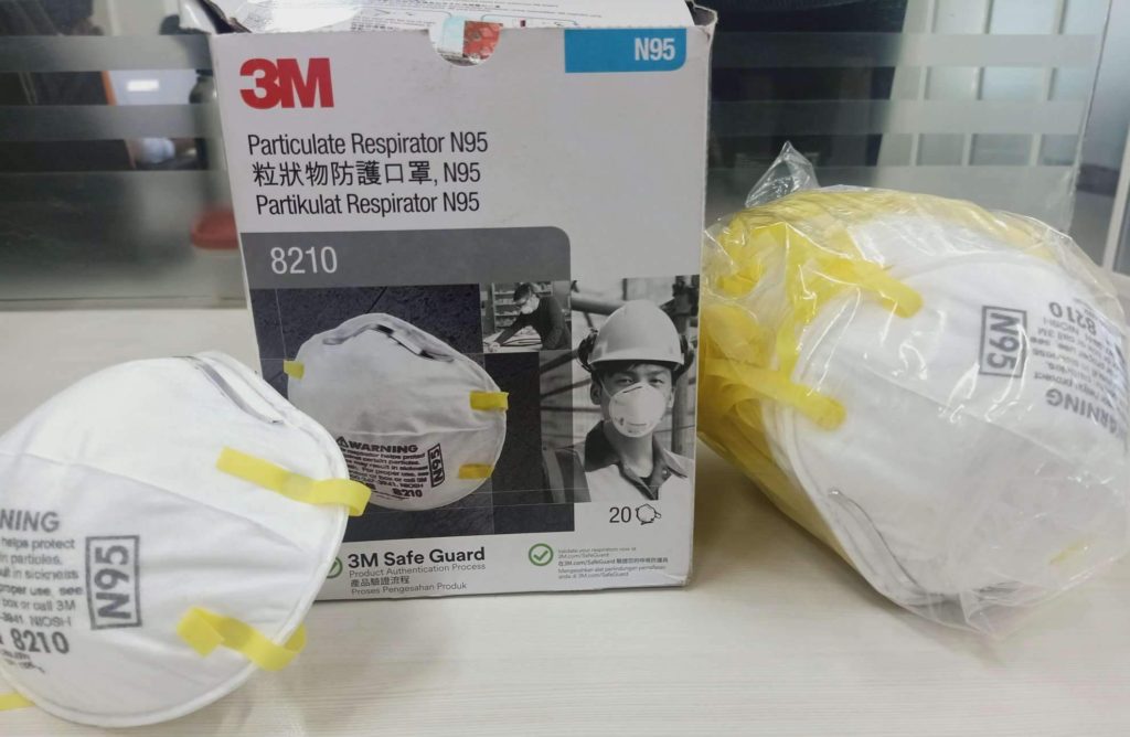 3M 8210 N95 Particulate Respirator Mask