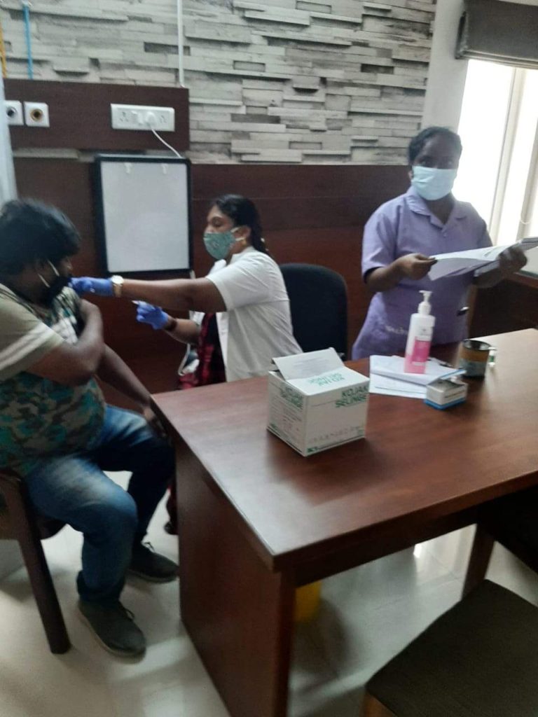 covid vaccination in hyderabad