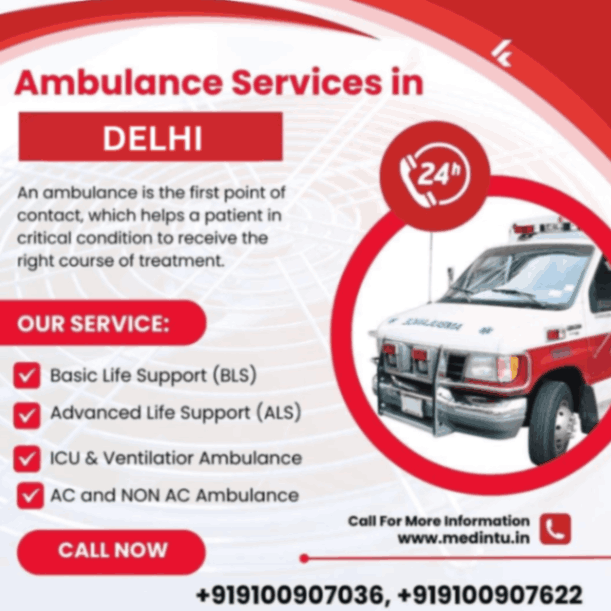 Ambulance services in Delhi