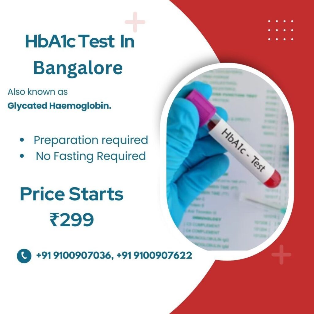 HBA1C test in Bangalore