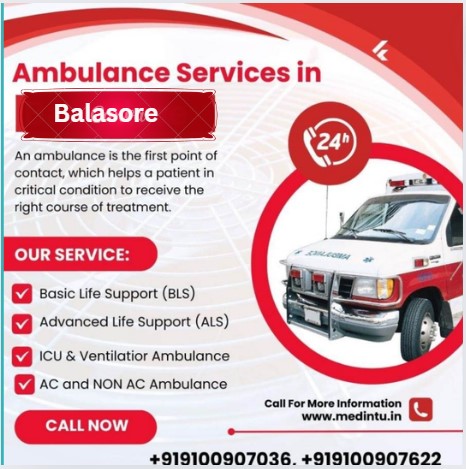 Ambulance services in Balasore