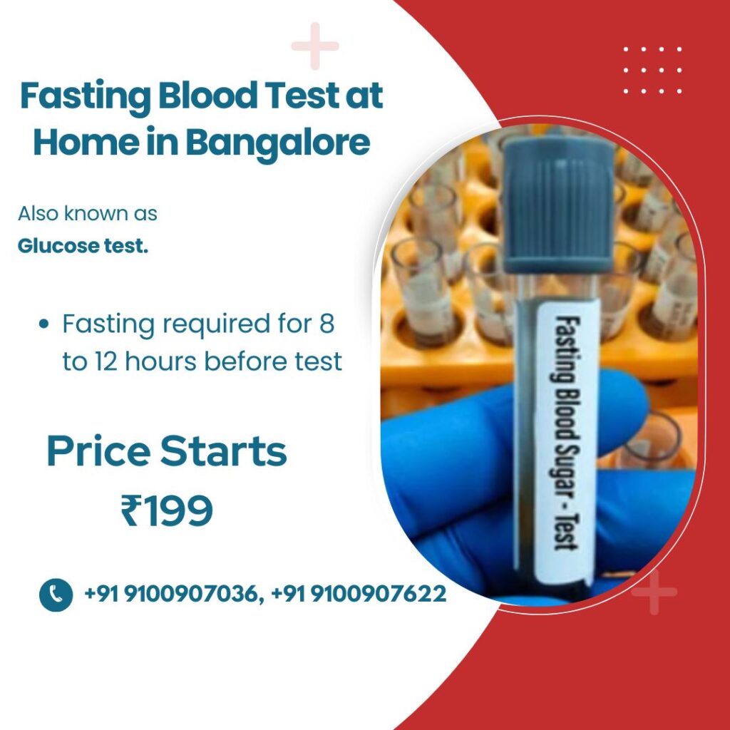 Fasting blood sugar test in bangalore