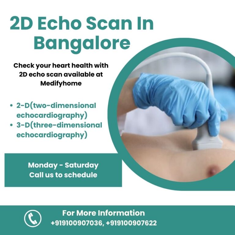 2D Echo Scan In Bangalore