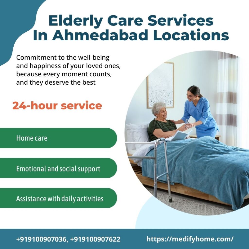 Elderly care services in Ahmedabad Locations