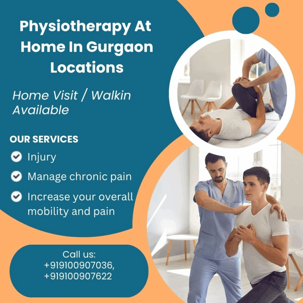Physiotherapy at Home in Gurgaon Locations