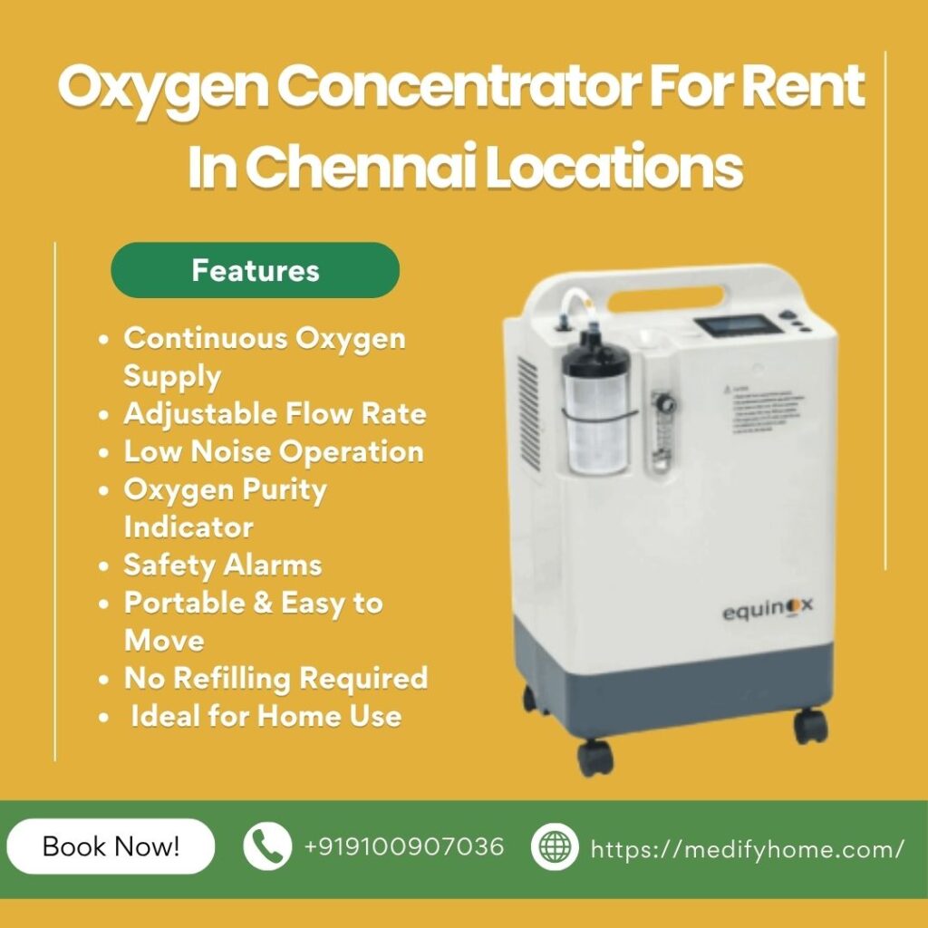 Oxygen Concentrator for Rent in Chennai Locations