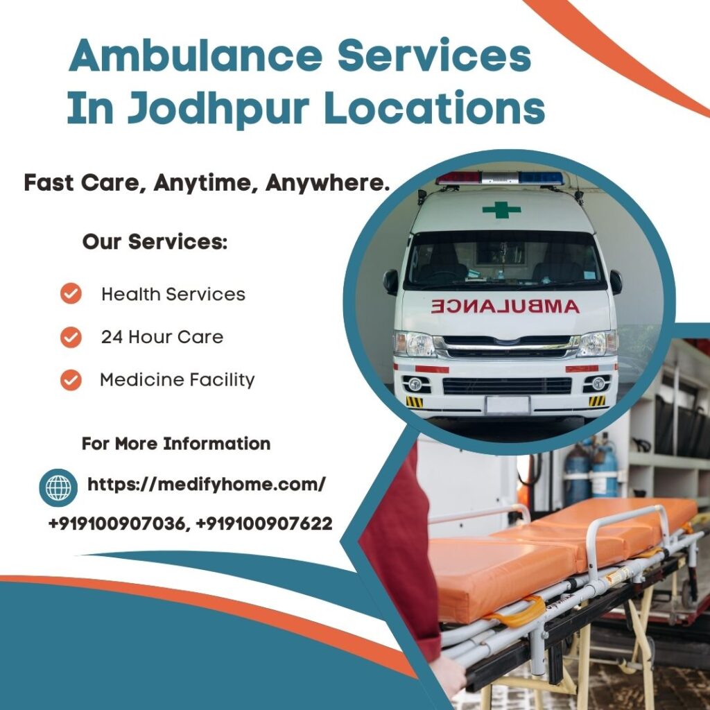 Ambulance Services in Jodhpur Locations