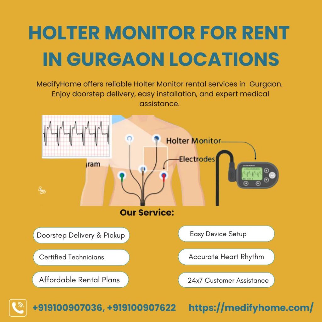 Holter Monitor For Rent In Gurgaon Locations