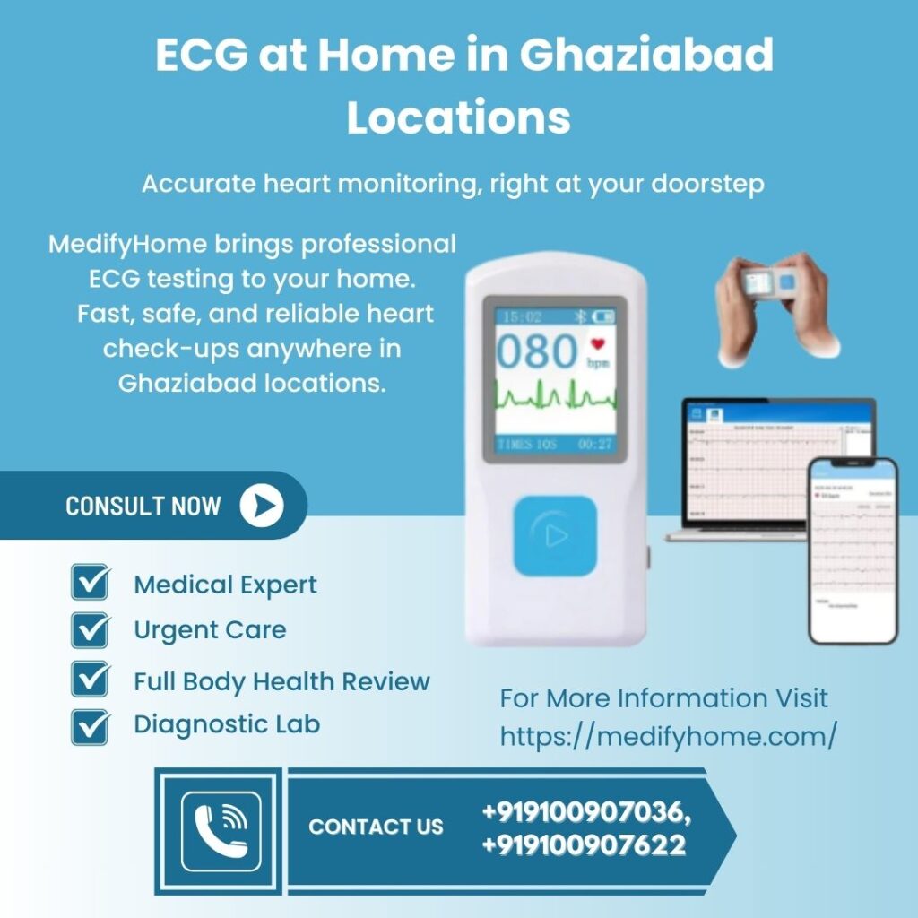 ECG At Home In Ghaziabad Locations