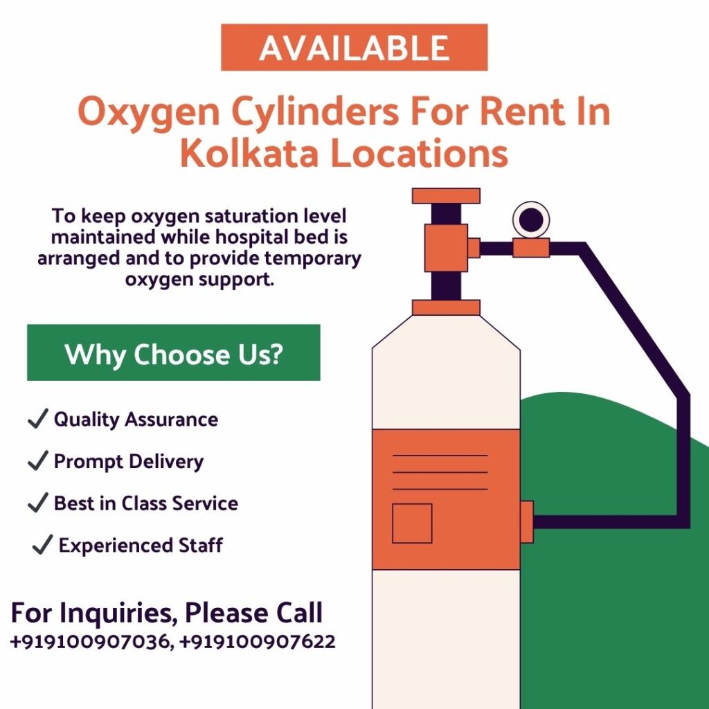 Oxygen Cylinders For Rent In Kolkata Locations