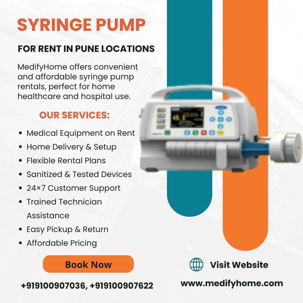 Syringe Pump For Rent In Pune Locations