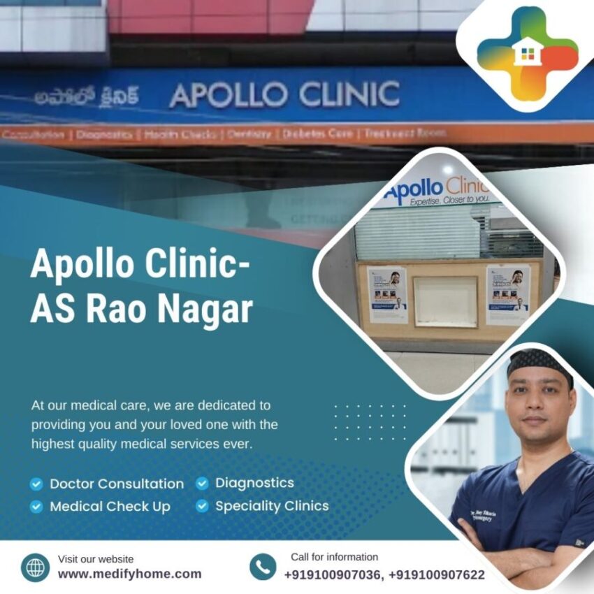 Apollo Clinic, AS Rao Nagar, Hyderabad