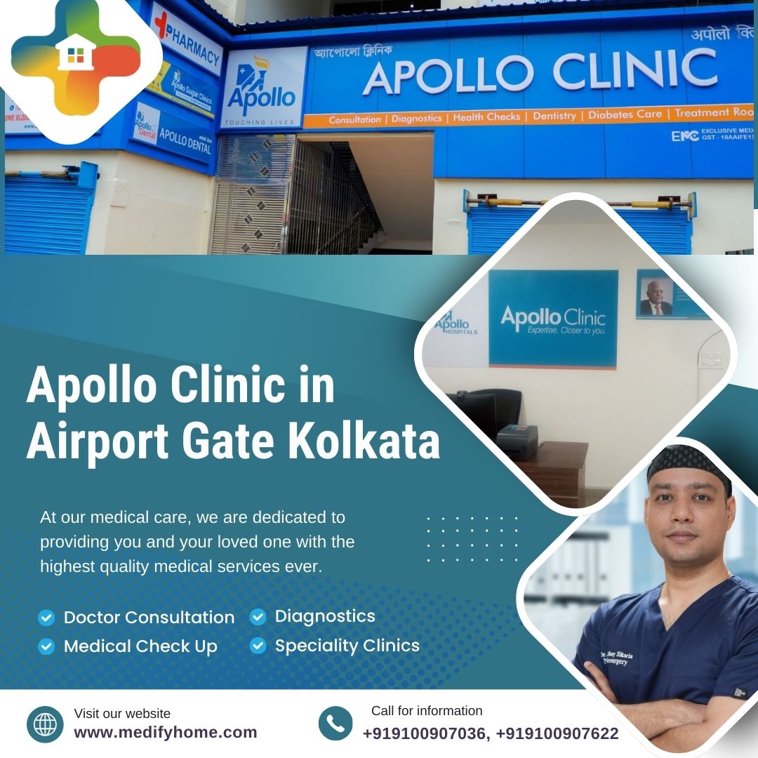 Apollo Clinic in Airport Gate Kolkata