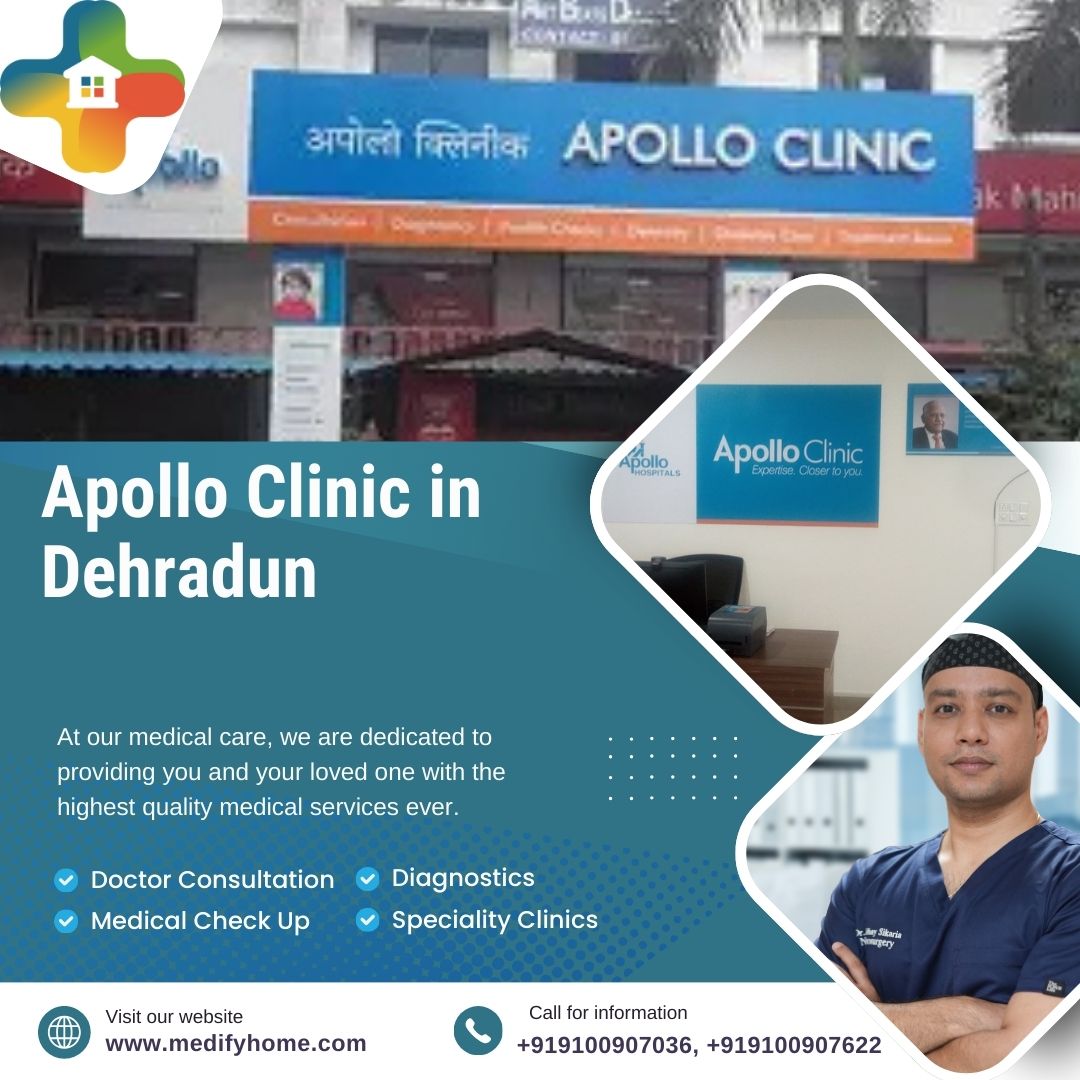 Apollo Clinic in Dehradun