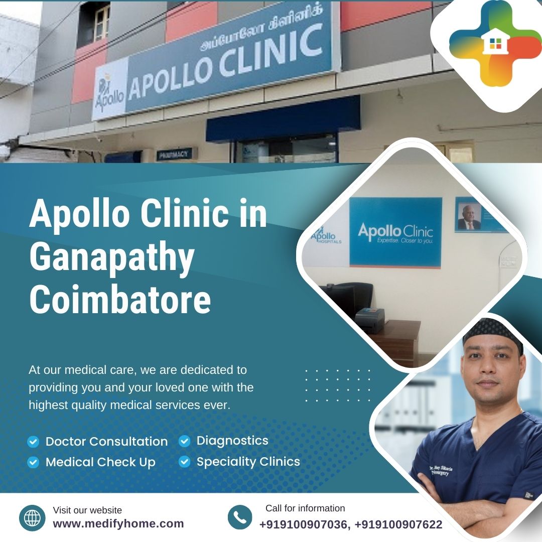 Apollo Clinic in Ganapathy Coimbatore