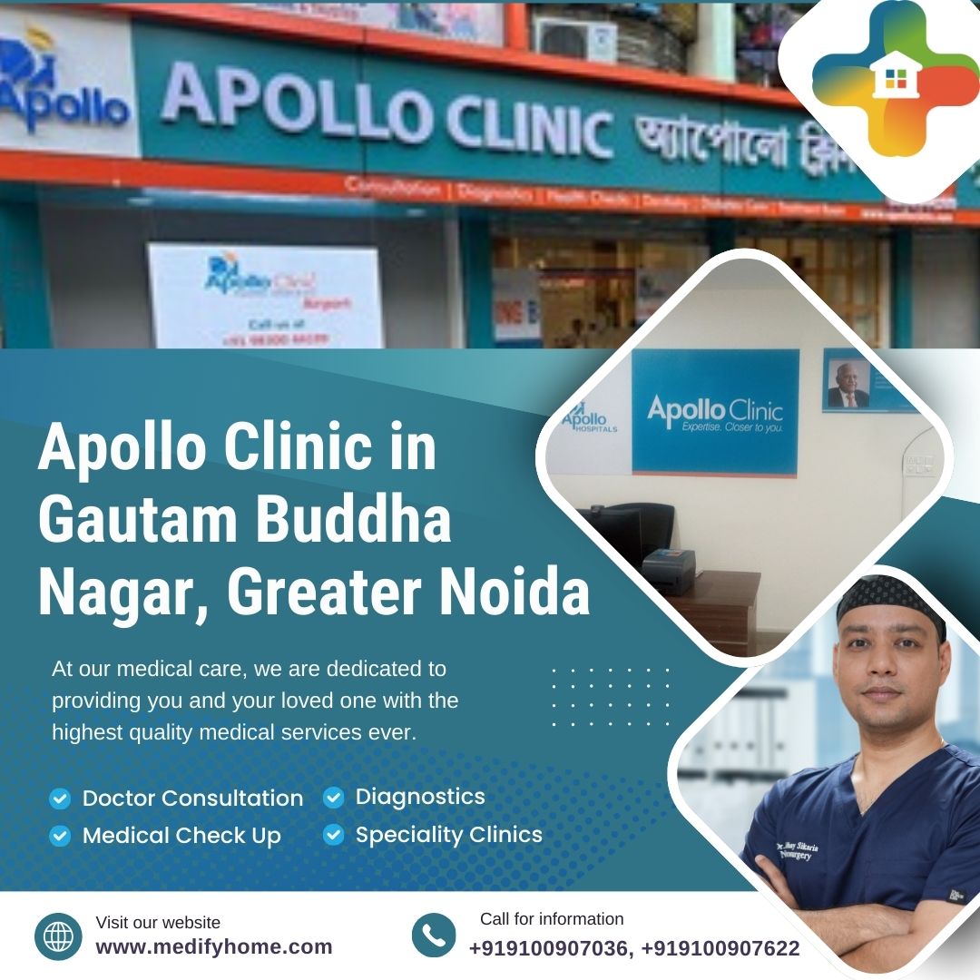 Apollo Clinic in Gautam Buddha Nagar Greater Noida