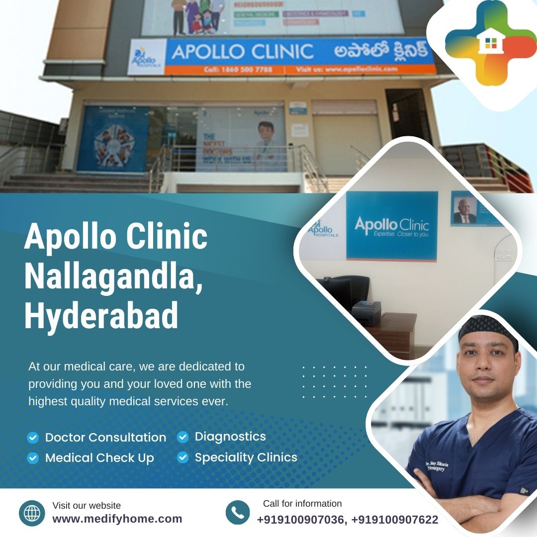 Apollo Clinic in Nallagandla Hyderabad