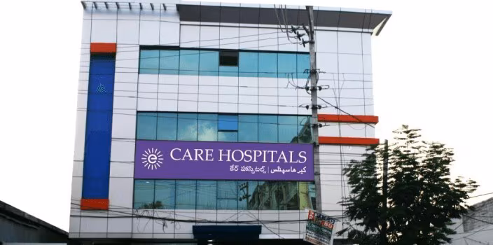 Care hospital in Waltair Main Road