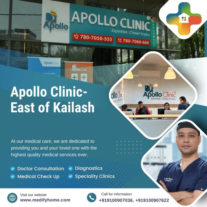 Apollo Clinic,East of Kailash