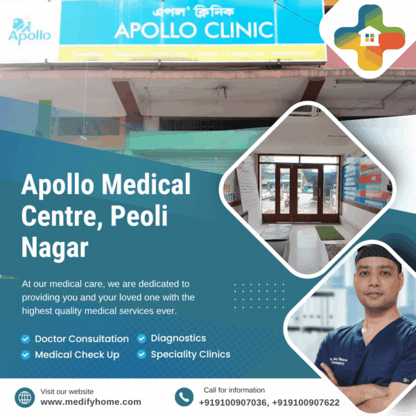 Apollo Clinic in Peoli Nagar, Moranhat