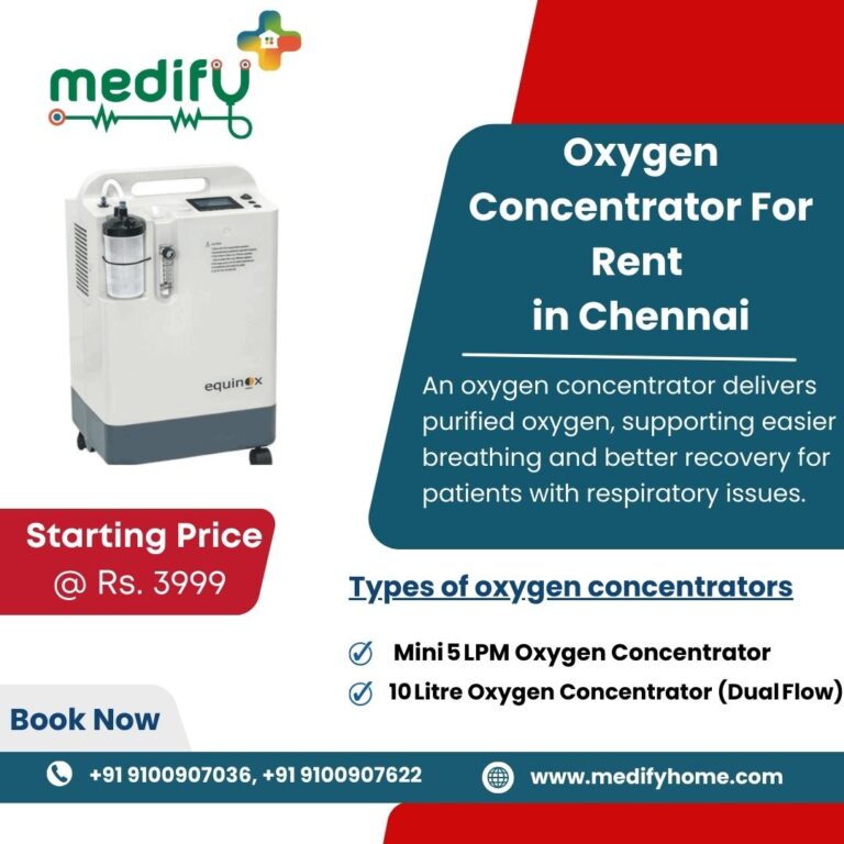 Oxygen Concentrator For Rent in Chennai