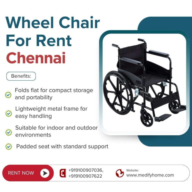 wheel chair for rent in chennai