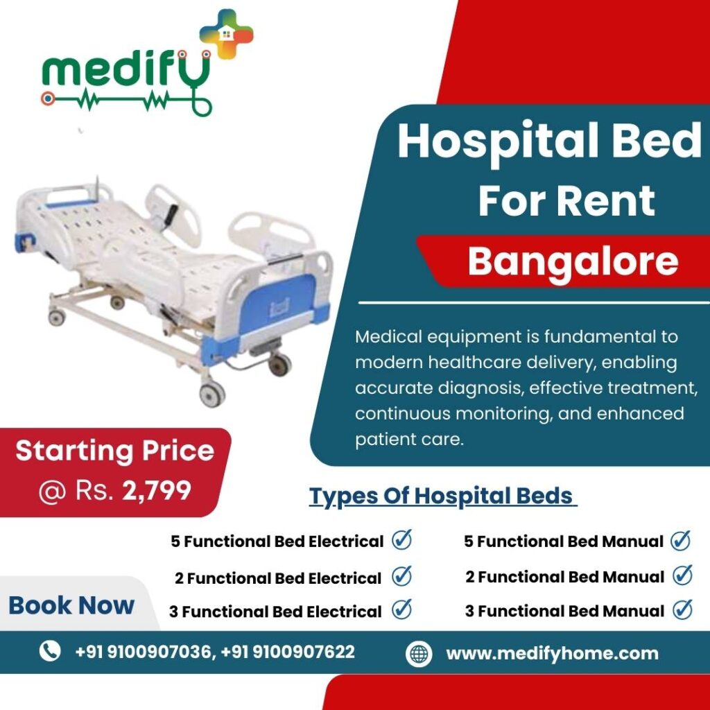 Hospital bed for rent Bangalore
