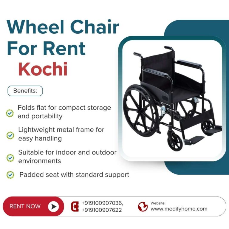 Wheel chair on rent in kochi