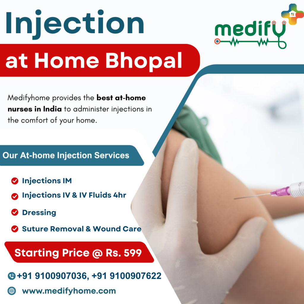 Injection Services at Home in Bhopal