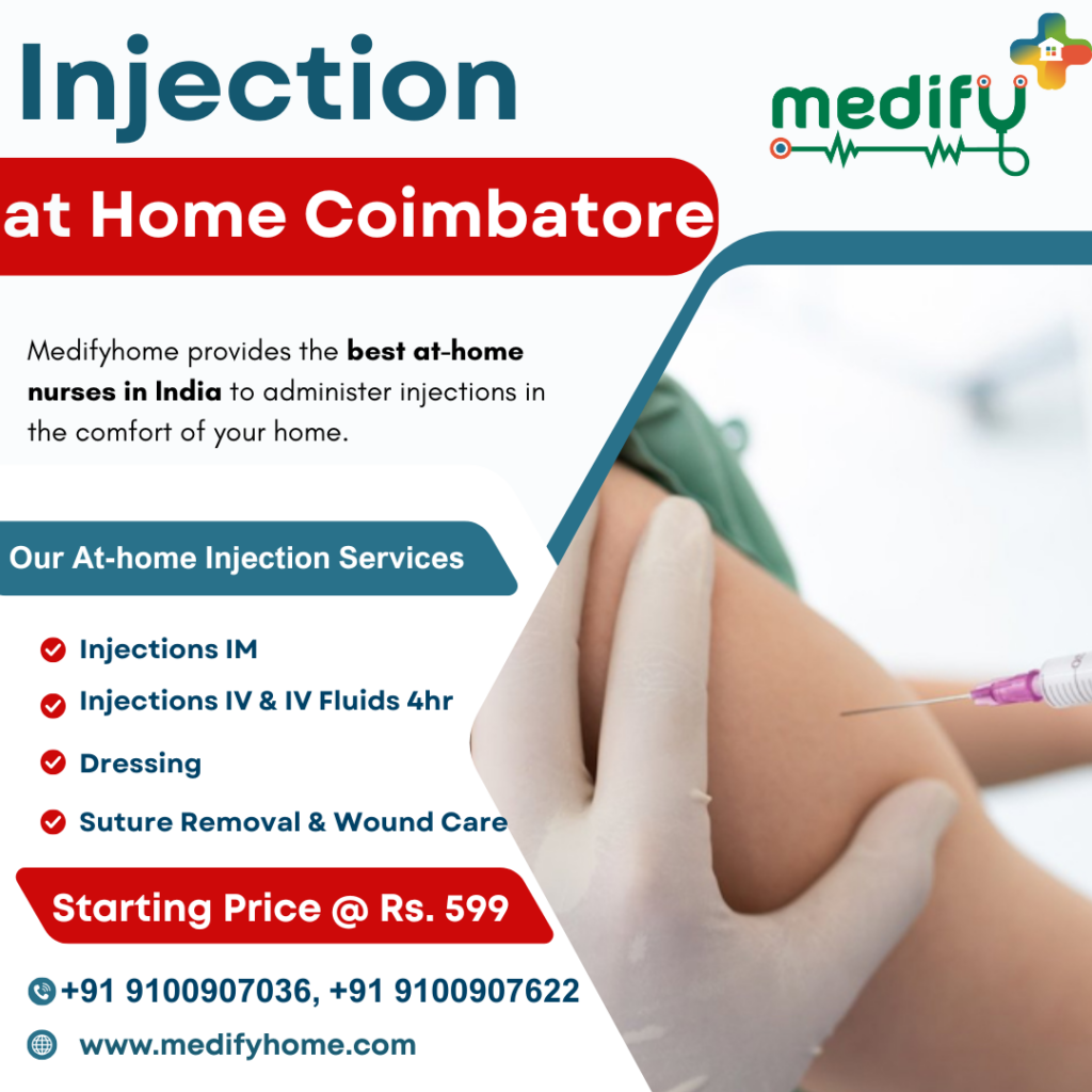 Injection Services at Home in Coimbatore