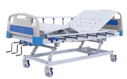 Three function manual bed