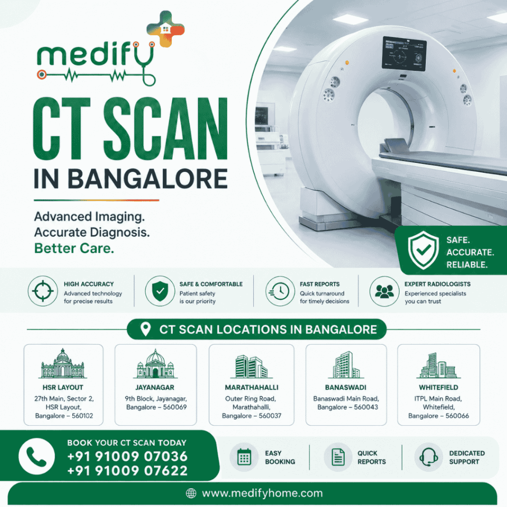 CT Scan in Bangalore Locations