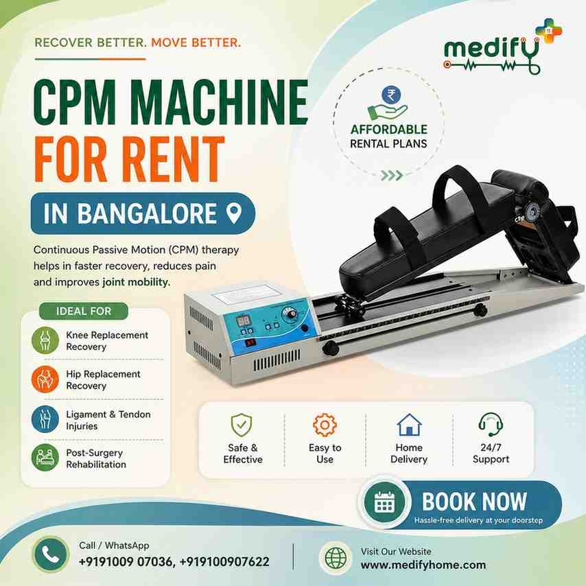 CPM Machine for Rent in Bangalore Locations